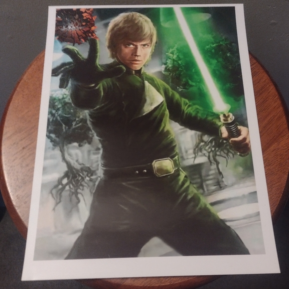 LUKE SKYWALKER STAR WARS 8.5x11 GLOSSY COLOR ART WALL/LOCKER KIDS/TEENS POSTER🔥 - Picture 8 of 8